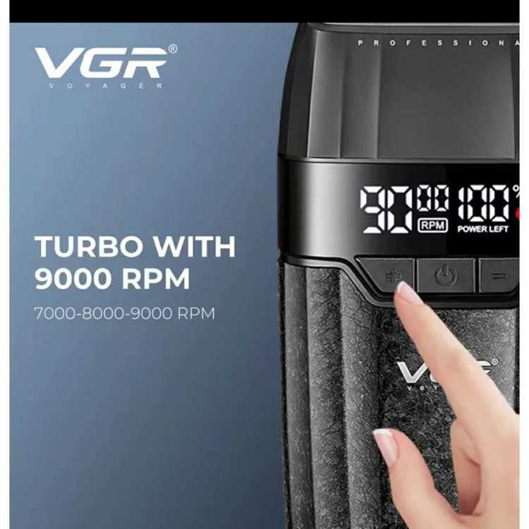 ست ماشین اصلاح حرفه ای 3 تکه حجم زن ، خط زن و شیور وی جی آر مدل VGR V-640 S3